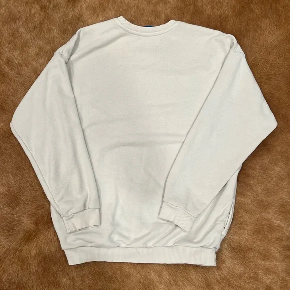Adidas Women's White Crewneck Sweater - Picture 2 of 2